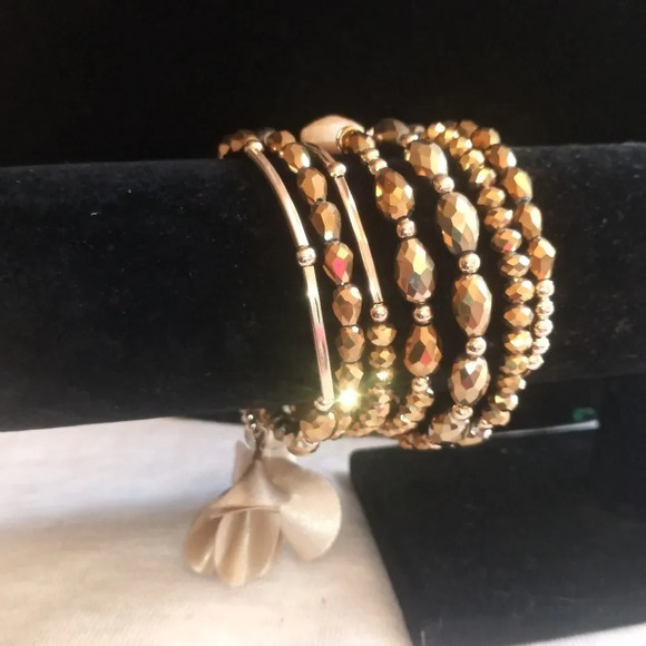 Glass beads bracelet handmade ( box CE ) - Picture 1 of 2